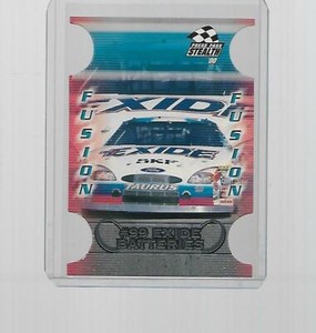 2000 PRESS PASS STEALTH RACING FUSION DIE-CUT JEFF BURTON #FS26
