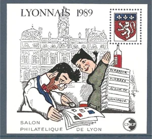 BLOC CNEP N°10 - Lyonnais 1989 - Lyon (Guignol) - Picture 1 of 1