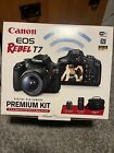 Canon EOS Rebel T7 24.1MP Digital Camera - Black (Kit with 18-55mm and 75-300mm