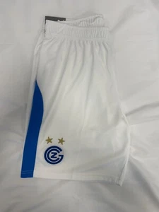 Puma Mens 19-20 Grasshoppers Home Football Shorts / BNWT / White / RRP £35 - Picture 1 of 5