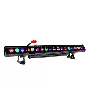waterproof hex wash bar 18x18W rgbwa uv 6in1 led wall wash stage wall bar light - Picture 1 of 6