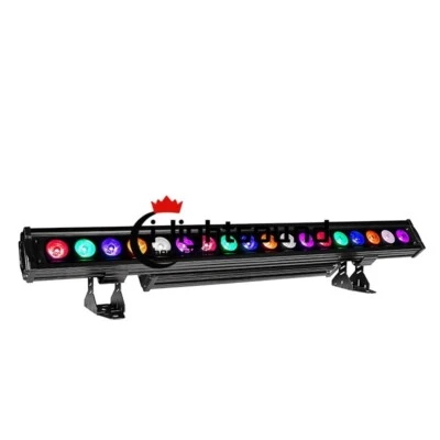 waterproof hex wash bar 18x18W rgbwa uv 6in1 led wall wash stage wall bar light - Image 1 of 4