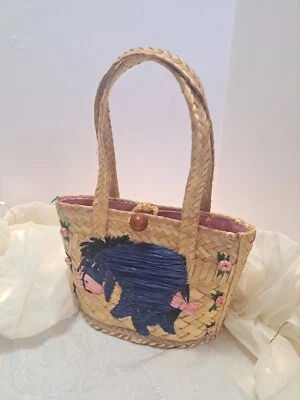 Eeyore Straw Purse-Small for Children DISNEY Foto 1 de 4
