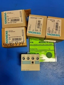 Siemens 3RH1921-1LA20 AuxiliarySwitching Block Contactor 2 Pole 3RH19211LA20 - Picture 1 of 3