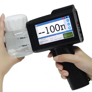600DPI 12.7Mm/25.4Mm Smart Handheld Portable Batch Coding Machine Inkjet Printer - Afbeelding 1 van 11