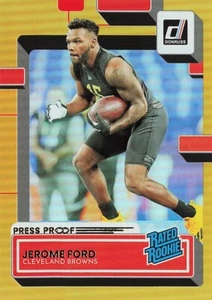Jermoe Ford Rookie Donruss Gold Press Proof 2022 Football Card #346 - Bild 1 von 2