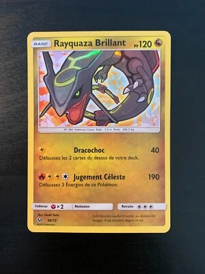 Carte Pokémon : Rayquaza Brillant 56/73 Légendes Brillantes Française - Photo 1/4