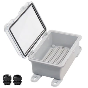 Waterproof Junction Box ABS Plastic Waterproof EElectrical Box Weatherproof IP67 - Picture 1 of 8