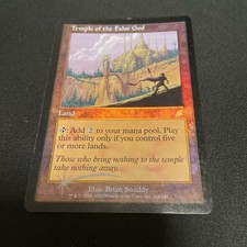 Magic The Gathering Scourge SCG Temple of the False God TCG