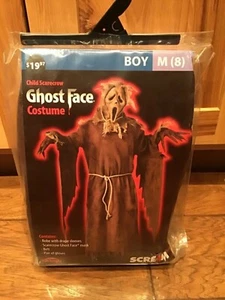 NEW Scarecrow Ghost Face Scream 4 Halloween Costume Boys M (8) - Picture 1 of 2
