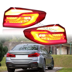 2PCS Left+Right Side LED Oute Tail Light For BMW 5 Series 530i/540i 2017-2020 - Bild 1 von 12