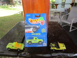 HOT WHEELS 1982 CHEVROLET MEAN GREEN Patch Beater Jeep CJ TRUCK Toy car Lot - Picture 1 of 8