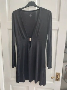Marc Cain Langarm Tunika Kleid Schwarz Größe N4 - Bild 1 von 7