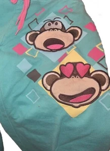 Bobby Jack Green Sweatpants Girls Large 12/14 Mid Calf. - Picture 1 of 7