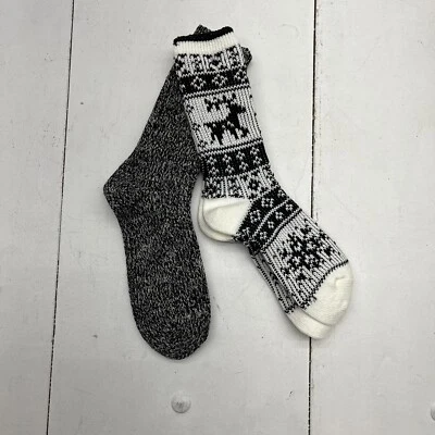 Pack de 2 calcetines de salón Old Navy negros para mujer talla única NUEVO Foto 1 de 3