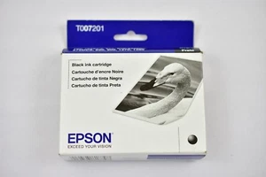 Epson Genuine 07 Black Ink Cartridge 785EPX 825 870 875 875DC 875DCS (T007201) - Picture 1 of 5