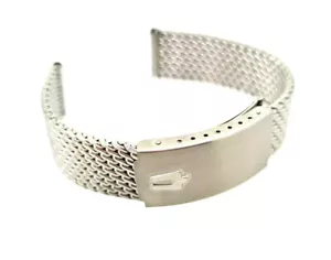 BULOVA original 19mm Uhrenarmband mit Faltschliesse Milanaise / 99 - Bild 1 von 5