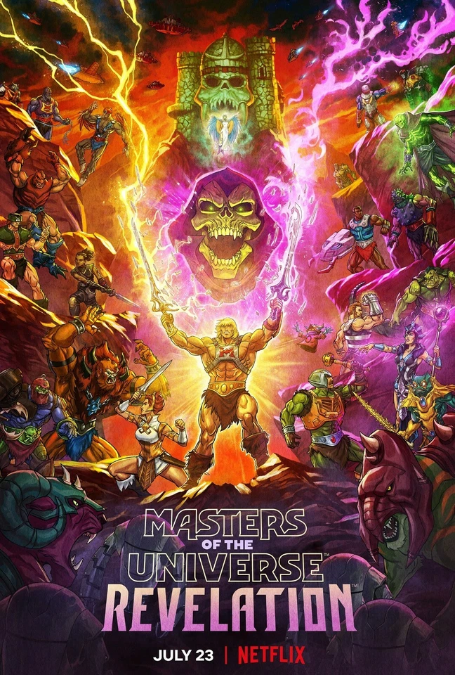 Masters Of The Universe Revelation poster (b) - 11 x 17 inches