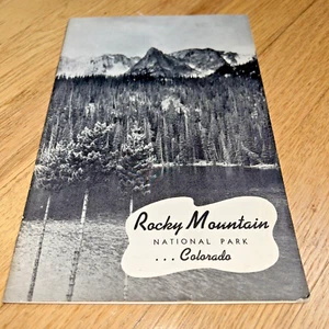 1941 ROCKY MOUNTAIN NATIONAL PARK, Colorado Guide Book - Harold Ickes - Picture 1 of 10