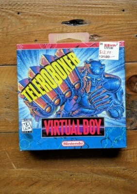 New ✹ TELEROBOXER ✹ Nintendo Virtual Boy Game ✹ Factory Sealed ✹ USA Version - Image 1 of 4