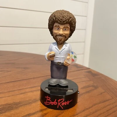 Cabezal Bobble NECA Body Knocker Bob Ross 6,5 pulgadas Foto 1 de 4