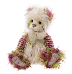 Miss Johnson Charlie Bears Coleccionables | Regalo para Mujer | Peluche Colorido Panda - Imagen 1 de 6