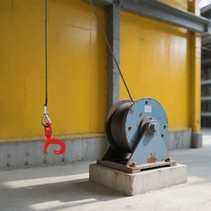 Winch Hoist Cable Wire Rope Steel w/ Swivel Self-locking Hook for Most Trailers - Picture 1 of 17