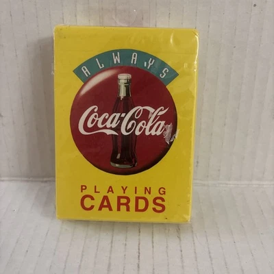 Vintage 1994 "ALWAYS COCA-COLA" Playing Cards Poker Deck No. 351 NEW - Image 1 of 4