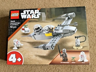 LEGO - STAR WARS - ( SET 75410 - MANDO AND GROGU’S N-1 STARFIGHTER ) - BRAND NEW - Image 1 of 4