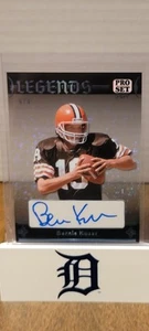 2024 Leaf Pure ProSet AUTO  Bernie Kosar  "LEGENDS" 4/4 BROWNS QB LEGEND!! - Picture 1 of 4