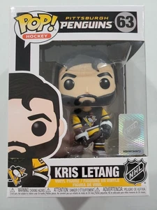 Kris Letang #58 Pittsburgh Penguins 63 Funko Pop Black Jersey NHL Hockey  - Bild 1 von 4