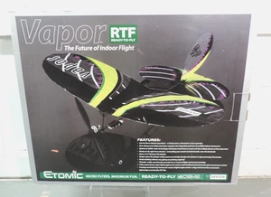 ParkZone Etomic Vapor RTF RC Glider Flyer / Untested - Picture 1 of 7