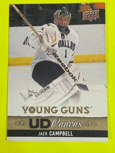 69845 	2013-14 Upper Deck Canvas #C111 Jack Campbell YG RC BK$80 - Picture 1 of 3
