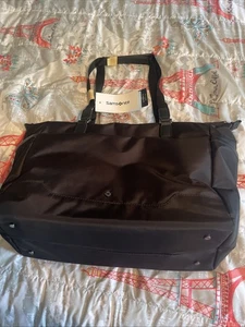 Samsonite Silhouette 17 Softside Carry All Tote Black - Picture 1 of 11
