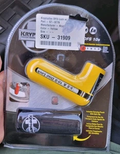 New Kryptonite KryptoLok DFS 10-S Disc Bike Lock with Carrying Pouch - Bild 1 von 2