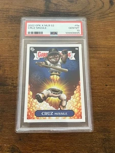 2022 GARBAGE PAIL KIDS GPK X MLB SERIES Pardee #8a Oneil Cruz Missile PSA 10 - Picture 1 of 1