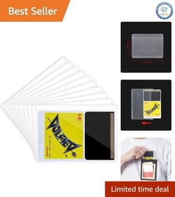 Eco-Friendly 30 Pack of Protective Game Card Sleeves for TurboGrafx Collection