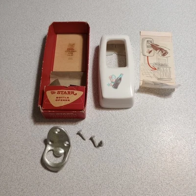 Vintage Coca-Cola 1950s The Starr Bottle Opener W/ Cap Catcher Feature - Image 1 of 4