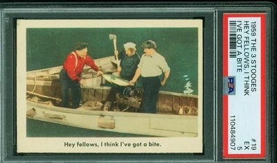 Three Stooges #19 I think I've got a bite. PSA 5 1959 - Image 1 of 2