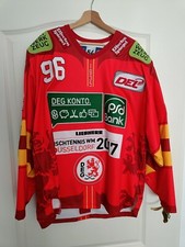 Düsseldorf EC Game Issued Jersey #96 Hagen Kaisler Season 16/17