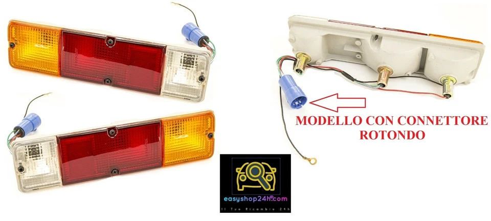 SET 2 FARO FANALE FANALINO POSTERIORE PER SUZUKI SAMURAI SANTANA SJ410 SJ413 - Immagine 1 di 1