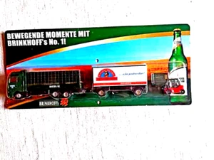 Brinkhoff's 1 Mini-Truck 137 LKW Hänger Gabelstapler ca. 20,5 + 4,5 cm Werbung - Bild 1 von 1