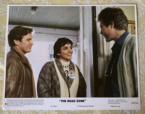 1983 Litografía The Dead Zone Christopher Walken Brooke Adams 8x10 Paramount Pic - Imagen 1 de 3