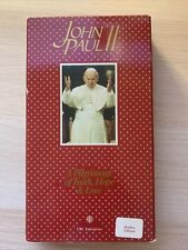 John Paul II 2 - A Pilgrimage of Faith, Hope & Love - CBC VHS Tape