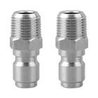 Quick Connect Plug Male 3/8 Quick Connect Fitting Pressure Washer Adapter Kit