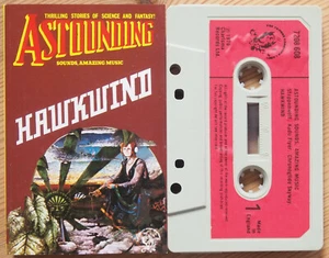 HAWKWIND - ASTOUNDING SOUNDS (CHARISMA 7208608) 1976 UK CASSETTE TAPE VG+ COND - Picture 1 of 3