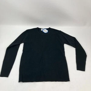 Deans of Scotland Black Pullover Sweater XL NWT Vintage - Picture 1 of 7