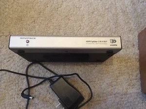 MONOPRICE 3D HDMI SPLITTER 1 IN 4 OUT - Picture 1 of 2
