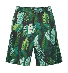 Damen Shorts kurze Hose mit Seitentaschen Bermudas High Waist 36 38 40 42 44 A3 - Bild 1 von 2