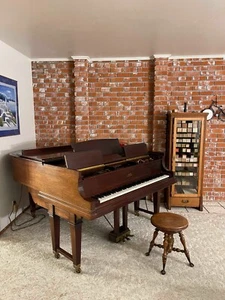 88 Key Antique Steinway Duo Art Baby Grand Pianola 3 Pedal Piano mint condition - Picture 1 of 12